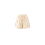 FRNCH FRNCH zomerpak katoen short LORENZO koraal/creme
