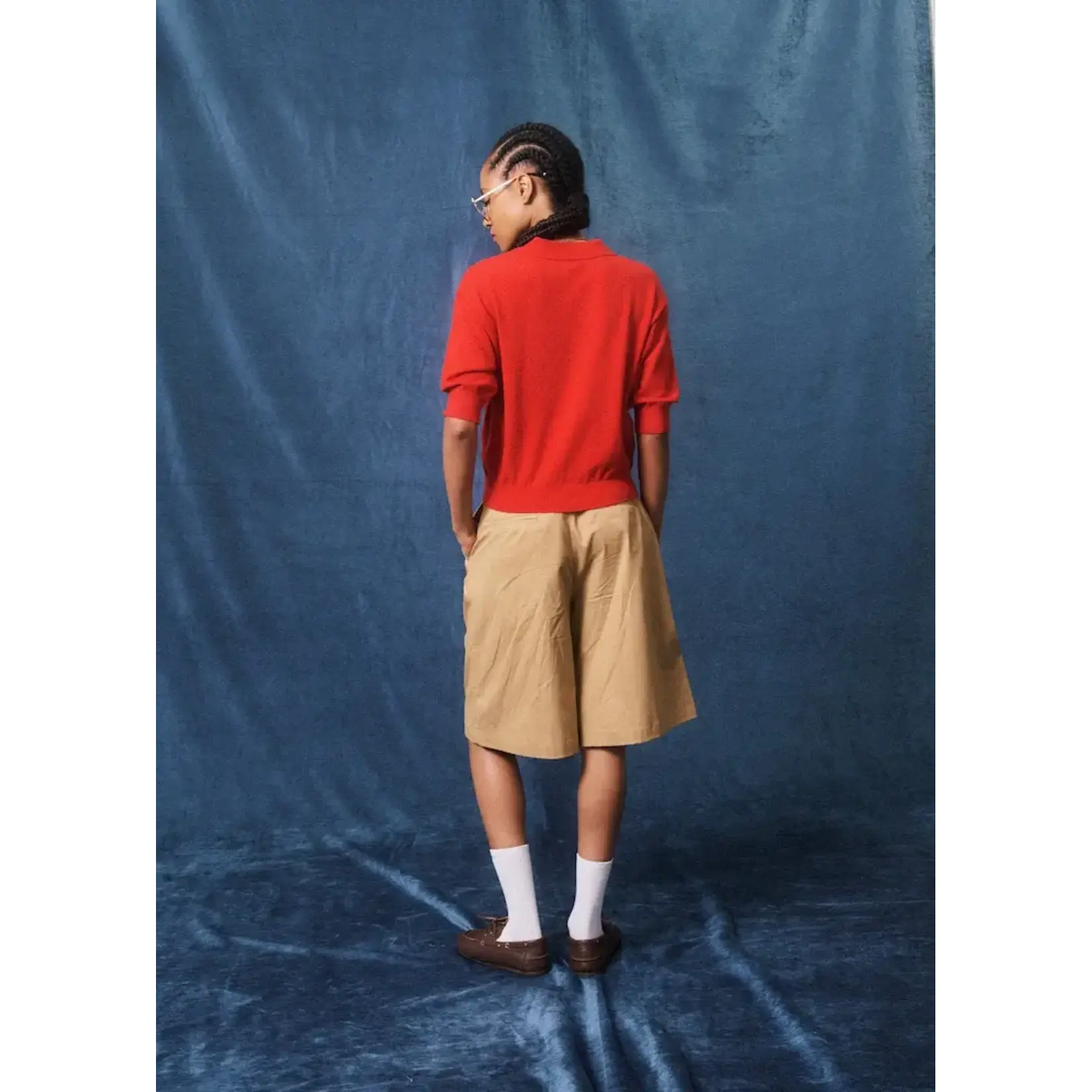 FRNCH FRNCH polo shirt SAMONA rood