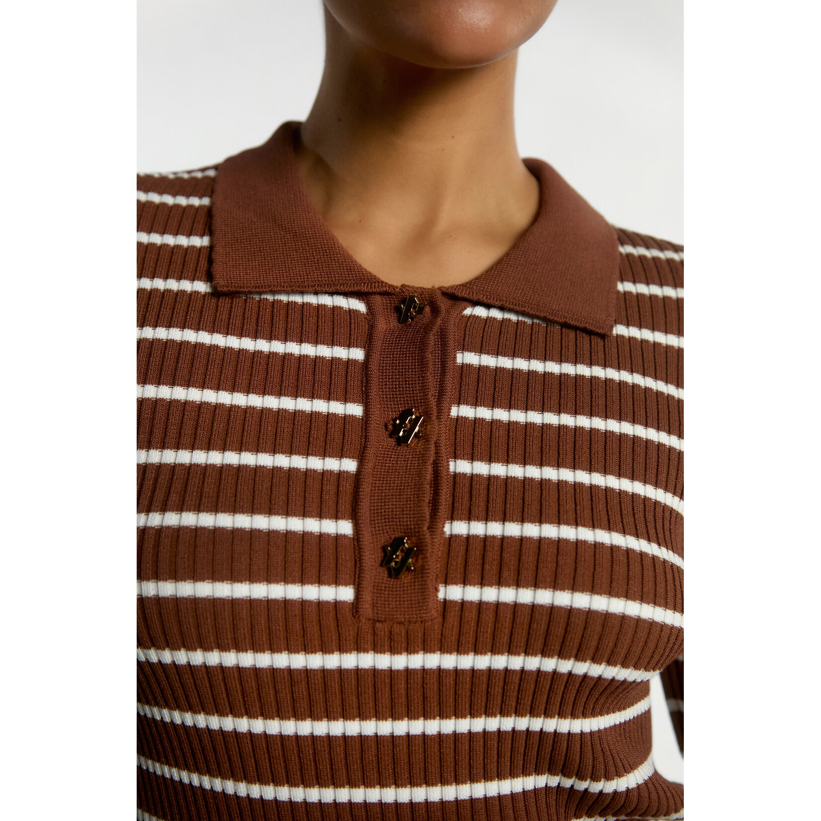 Aaiko top viscose OLIN stripe