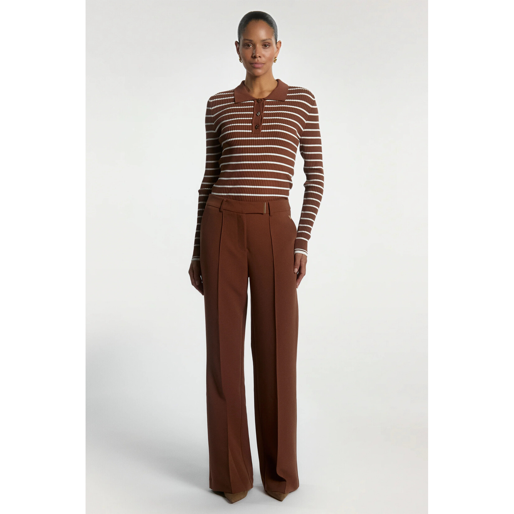 Aaiko top viscose OLIN stripe