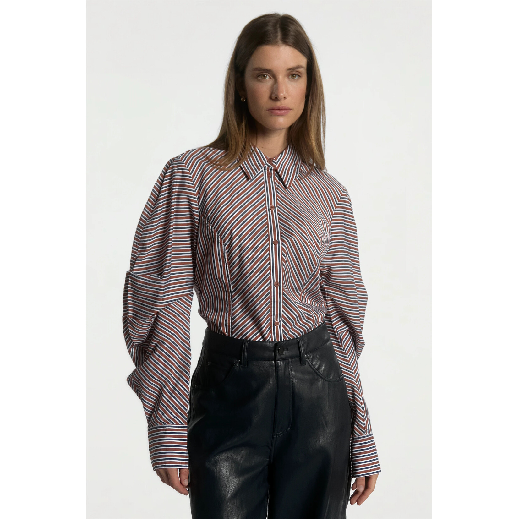 Aaiko blouse viscose ISABEL stripe
