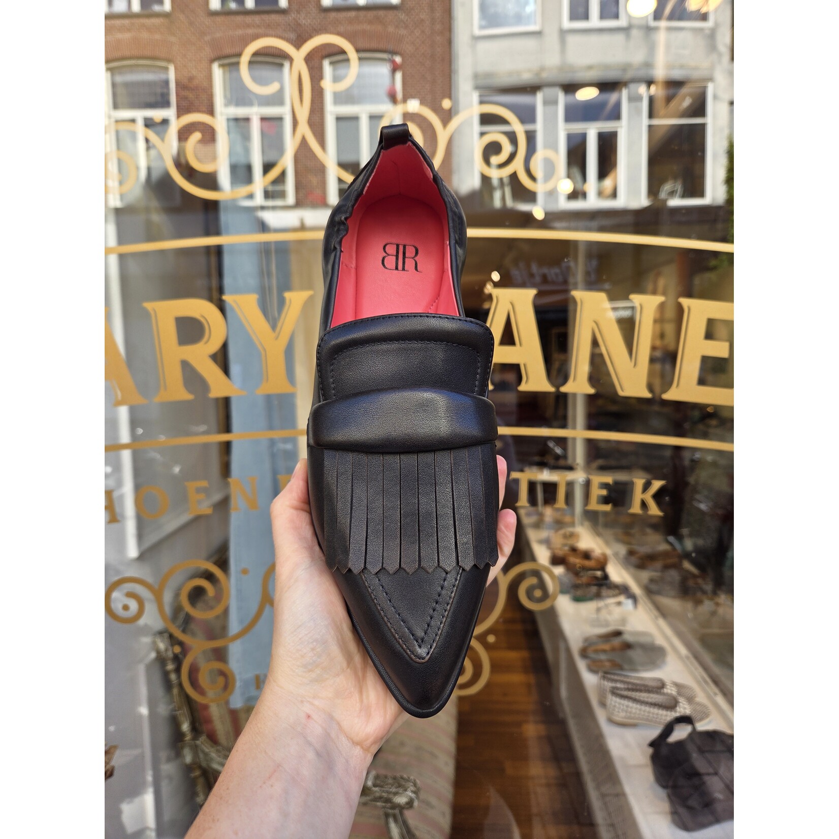 BLACKROSE BLACKROSE instapper loafer soft leather BYA chocolate