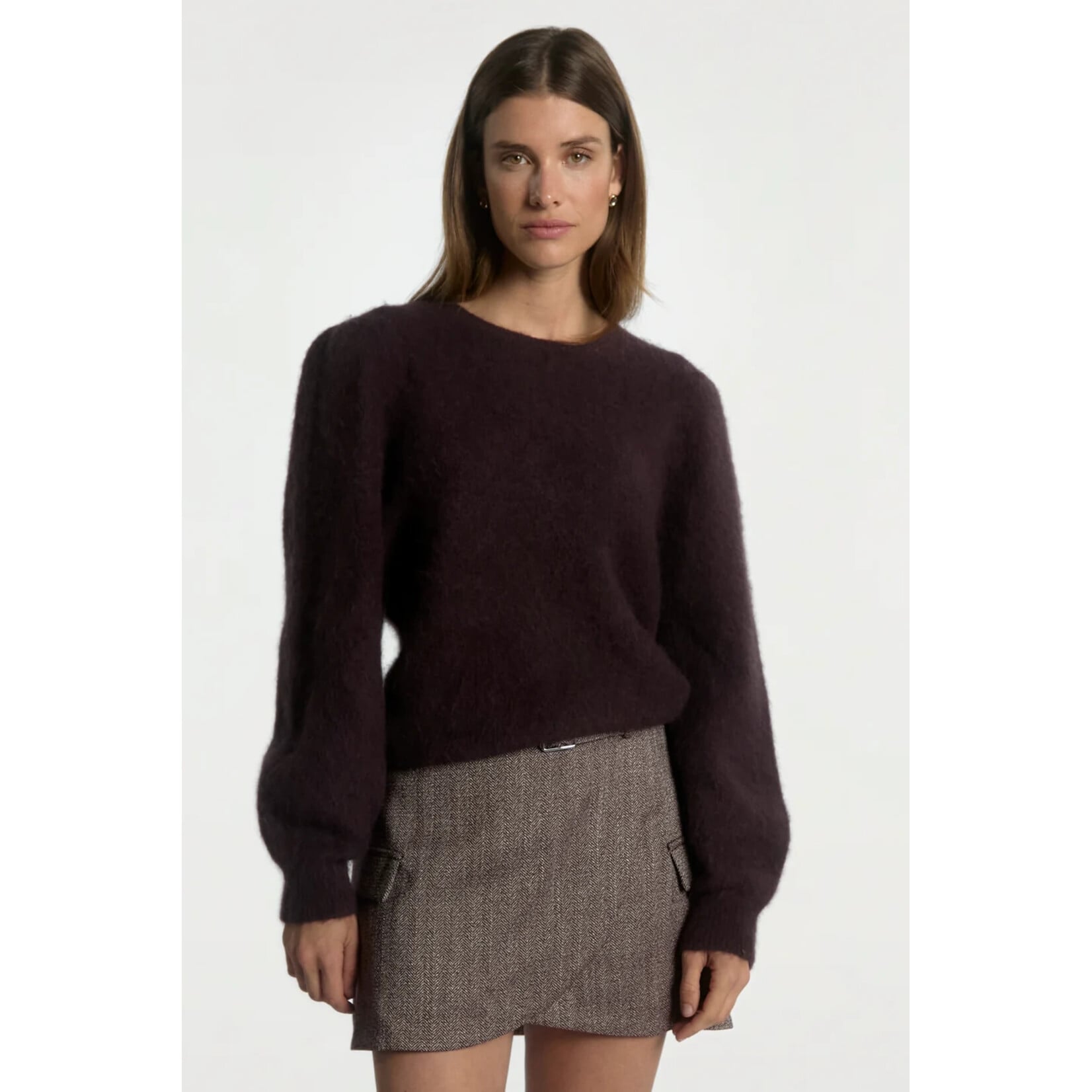 Aaiko trui DENIZE bordeaux