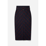 Aaiko rok geruit BELIANE blauw