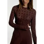 Aaiko top kant MAISON bordeaux