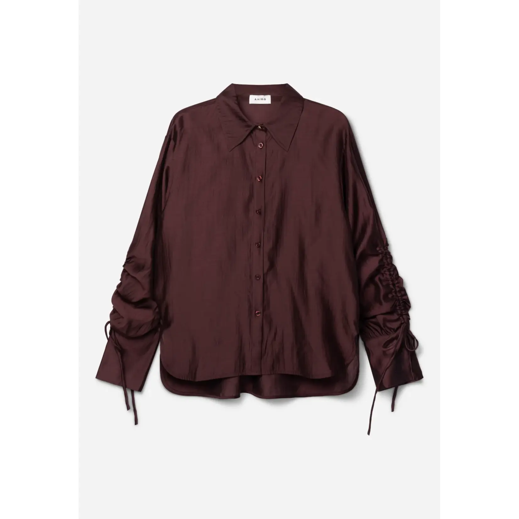 Aaiko blouse MAREL lyo bordeaux