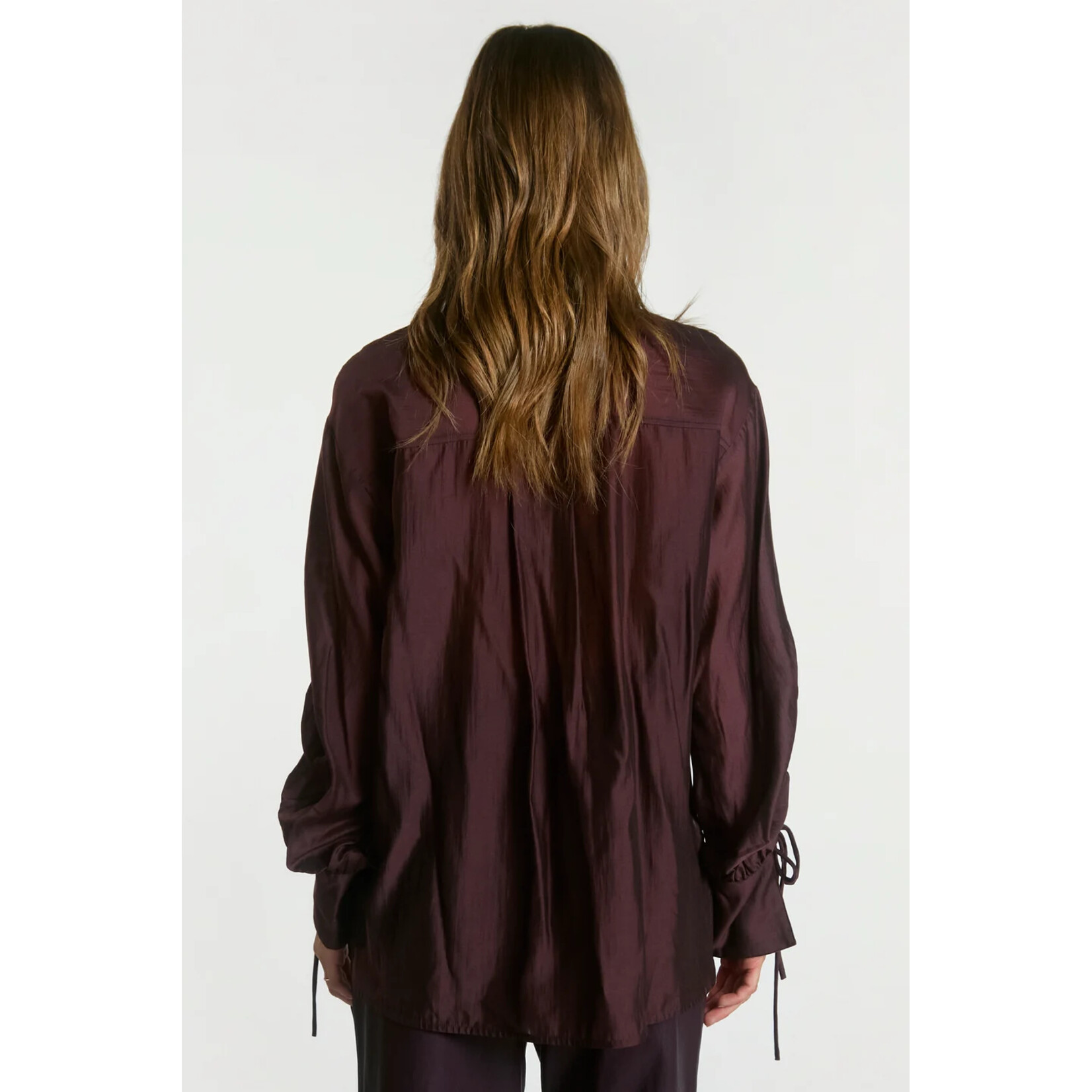 Aaiko blouse MAREL lyo bordeaux