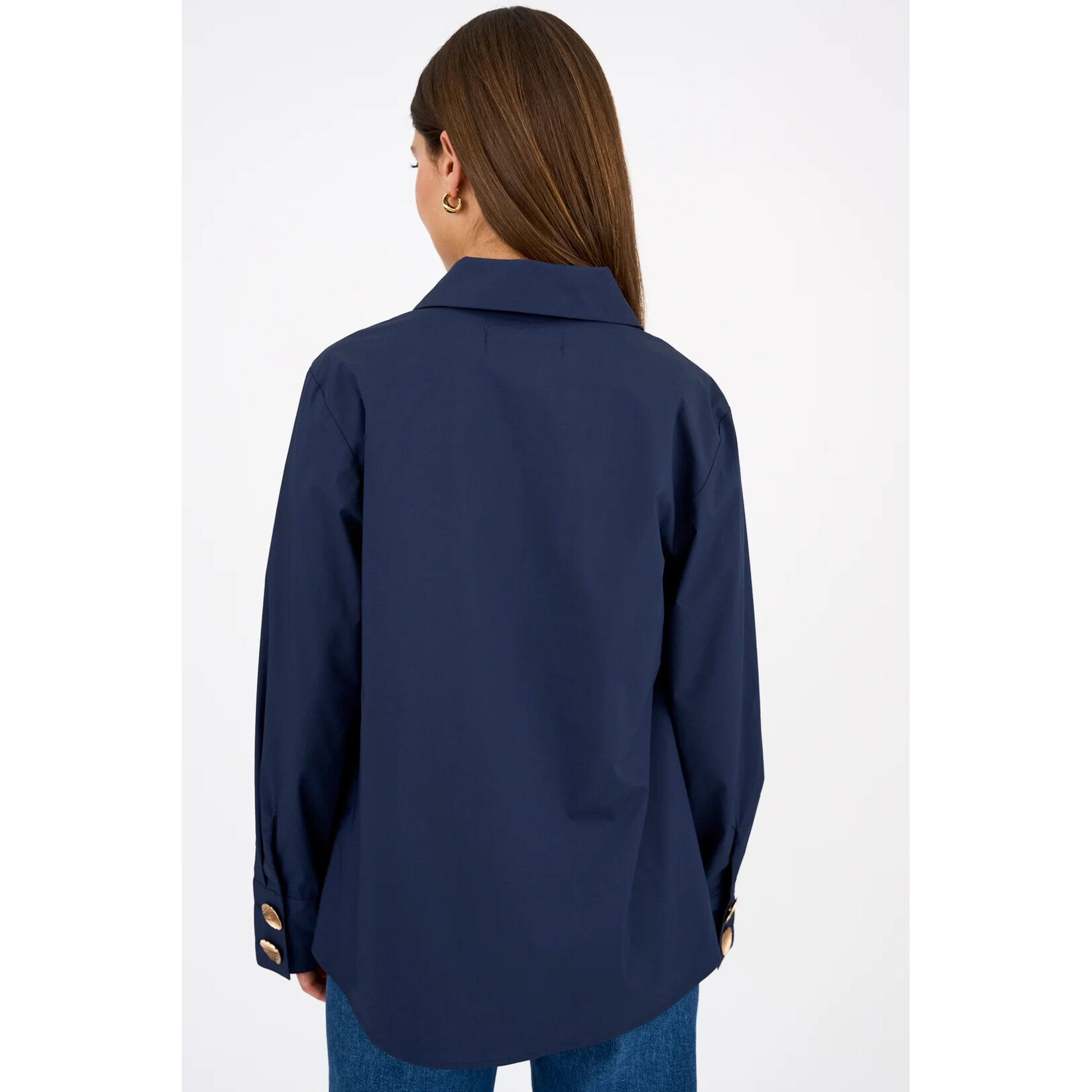 Pieszak Pieszak TULIP button shirt blauw
