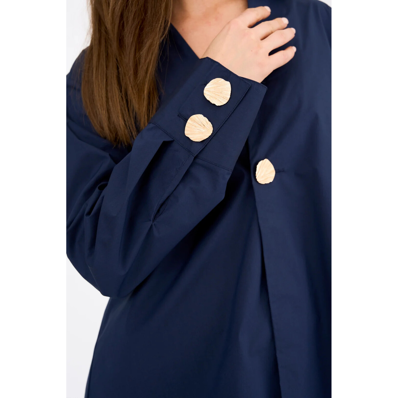 Pieszak Pieszak TULIP button shirt blauw