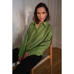 Pieszak Pieszak blouse VIOLA beaded shirt groen