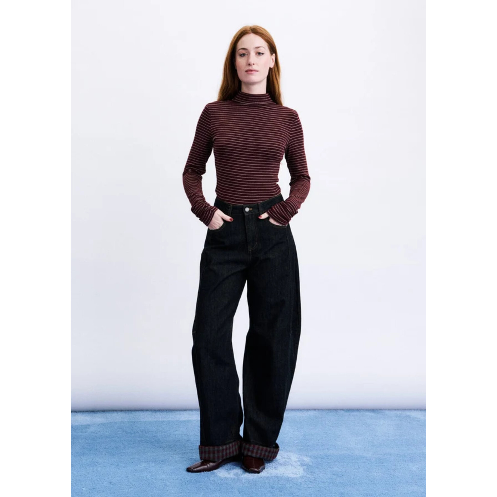 FRNCH FRNCH jeans BANDAI omslag blok