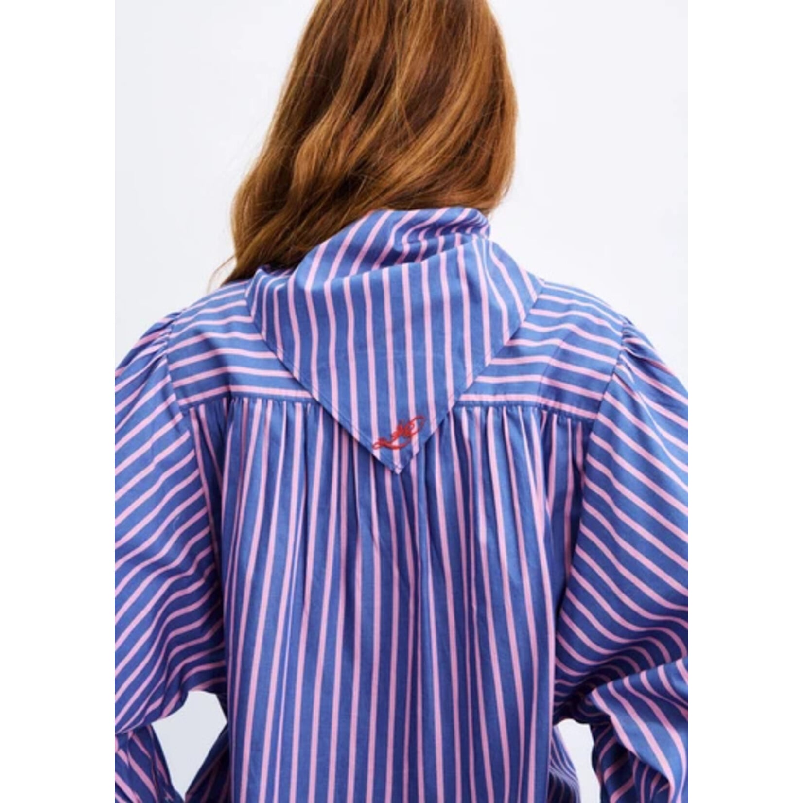 FRNCH FRNCH blouse GURI blauw/roze