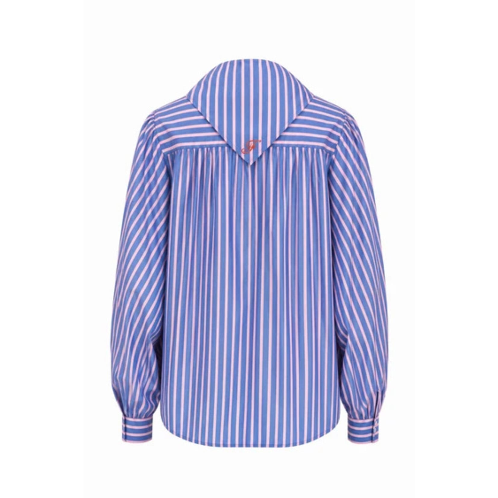 FRNCH FRNCH blouse GURI blauw/roze