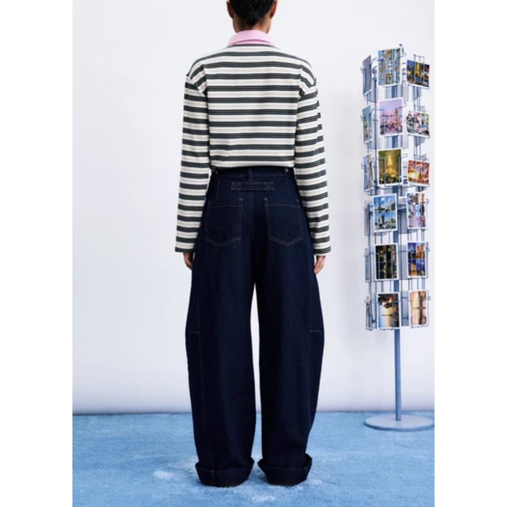 FRNCH FRNCH jeans NAMI blauw