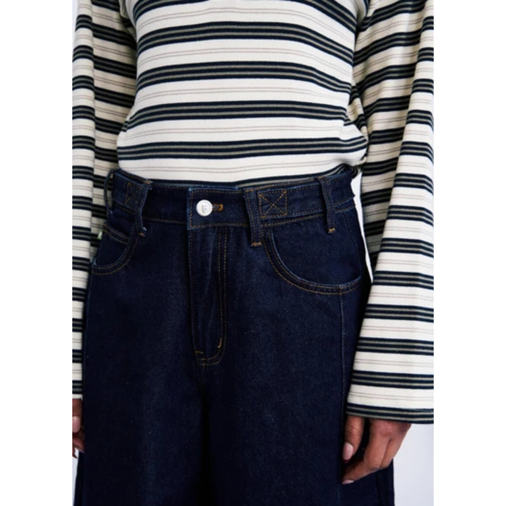 FRNCH FRNCH jeans NAMI blauw