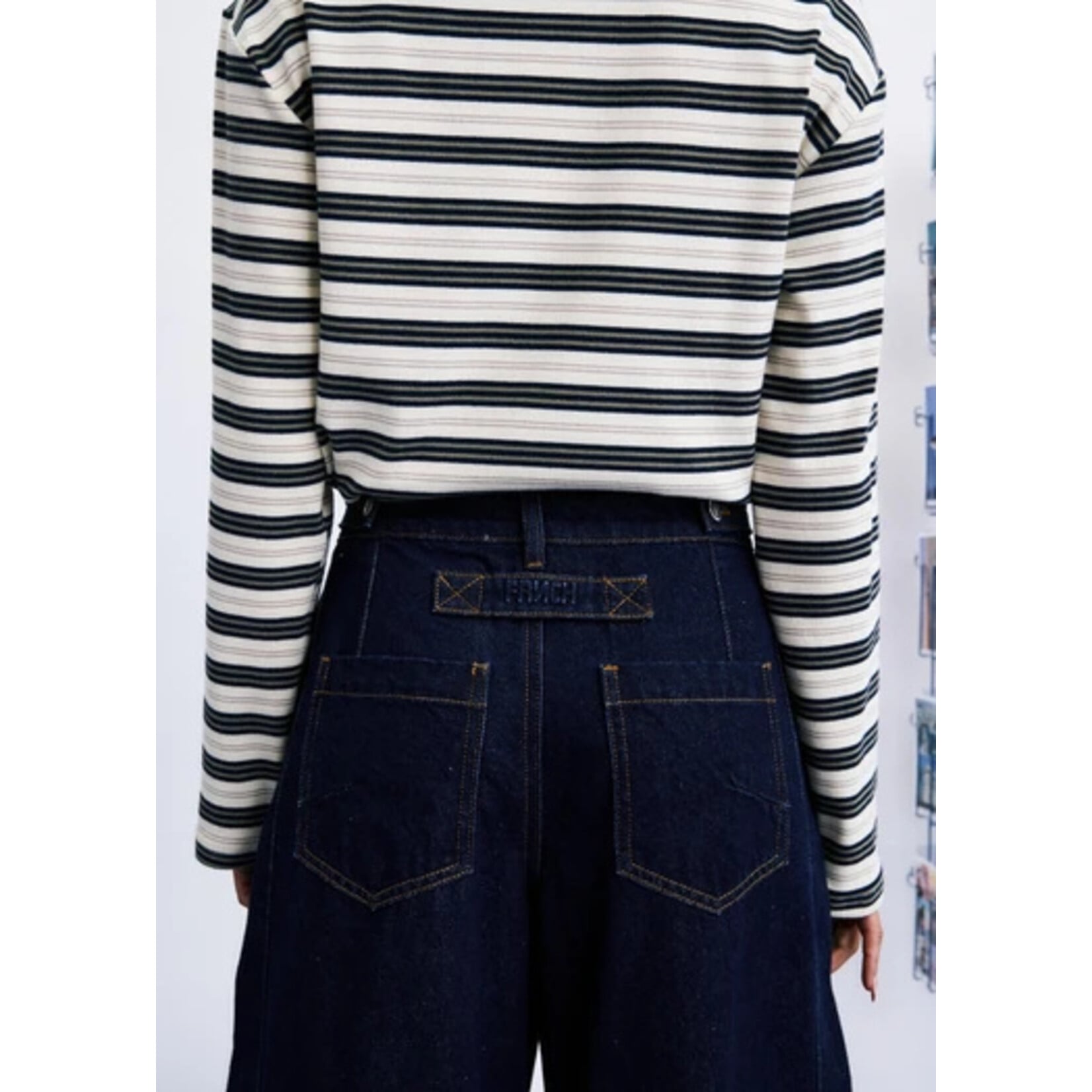 FRNCH FRNCH jeans NAMI blauw