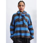 FRNCH FRNCH trui KALAMATA scarf blauw
