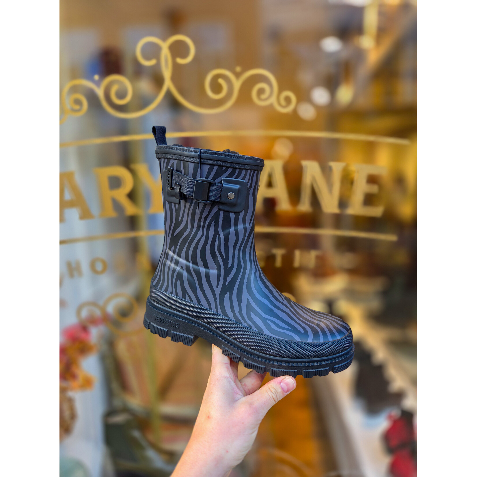 VERBENAS regenlaars LINA fur zebra