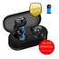 CARAMELLO Upgraded 2019 True Wireless Bluetooth Earbuds - 24 Hours Playtime Quality Stereo Sound - Latest 5.0 Strong Connection, Memory-Foam Earmuffs Headphones - Truly in-Ear Earphones, Built-in Microphone