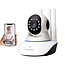 CARAMELLO Drahtlose 1080P-IP-Kamera, WiFi-Home-Security-Überwachungskamera für Baby / Elder / Pet / Nanny-Monitor, Pan / Tilt, Zweiwege-Audio & Nachtsicht