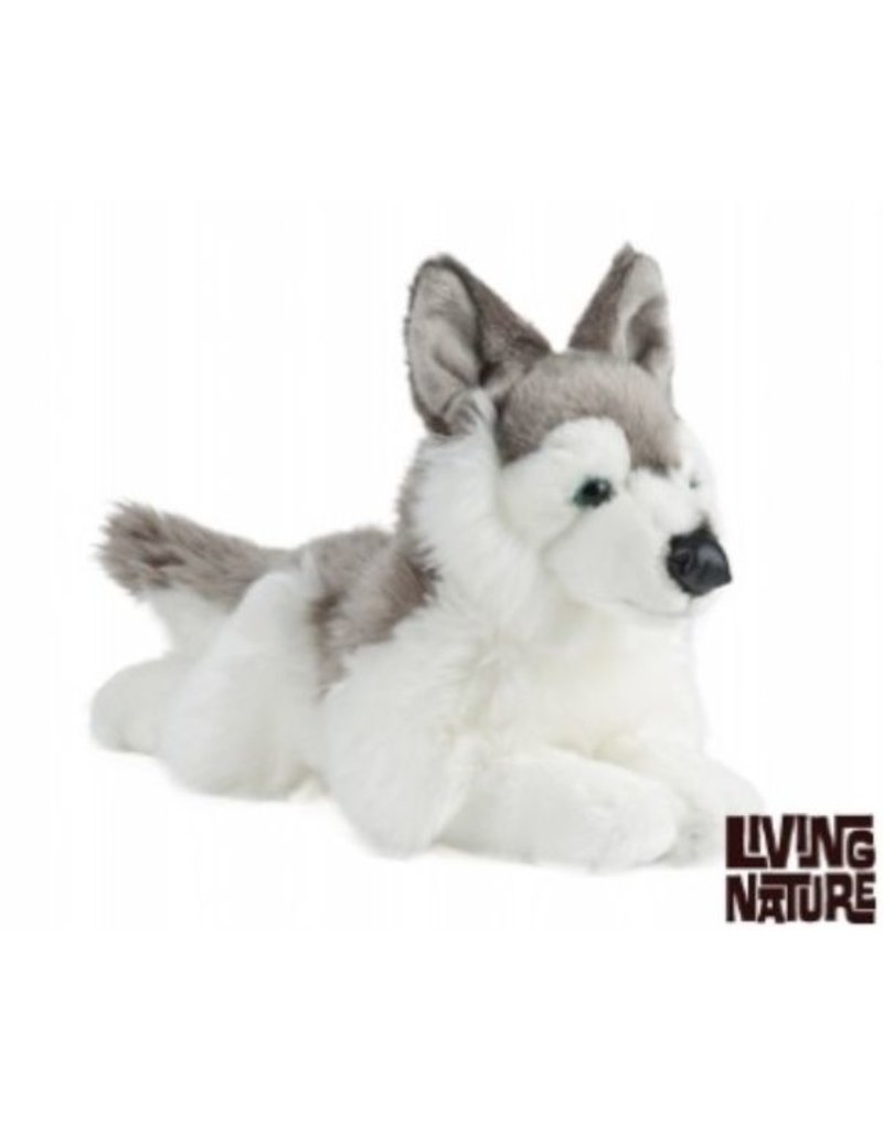 Knuffel Husky Liggend Knuffelkadooscom