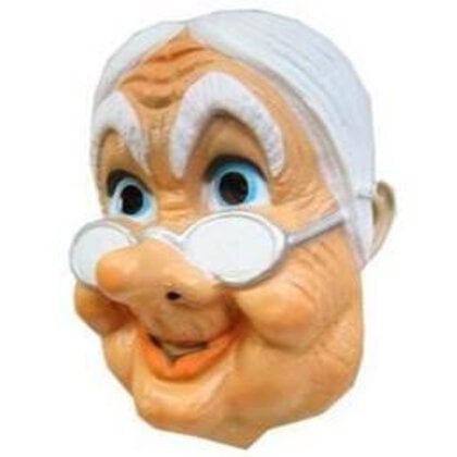 Masker Sarah met bril