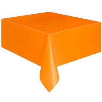 Tafelkleed Oranje Plastic huismerk kopen in de aanbieding