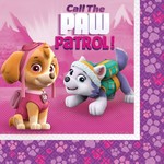 Servetten Paw Patrol Pink