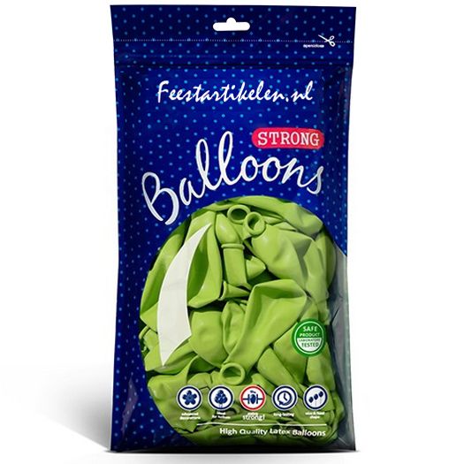 Ballonnen Appelgroen 100 Stuks huismerk kopen in de aanbieding Ballonnen Appelgroen 100 Stuks huismerk kopen in de aanbieding