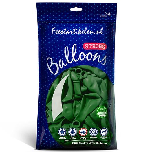 Ballonnen Donkergroen 100 Stuks huismerk kopen in de aanbieding Ballonnen Donkergroen 100 Stuks huismerk kopen in de aanbieding