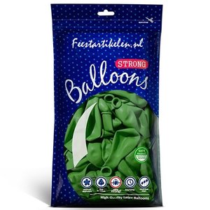 Ballonnen groen 100 stuks