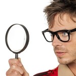 Vergrootglas Op is Op