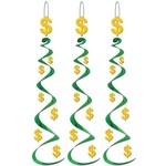 Hangdecoratie Whirls Dollar Op is Op