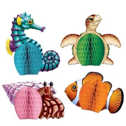 Tafeldecoraties zeedieren