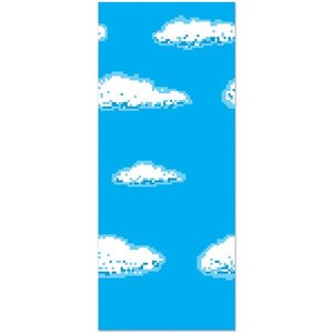 Wanddecoratie 8 Bit Sky