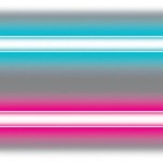 Wanddecoratie Fifties en Sixties border Op is Op