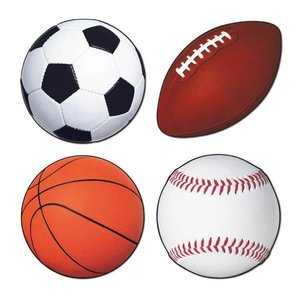 Feestdecoraties Sporten Op is Op