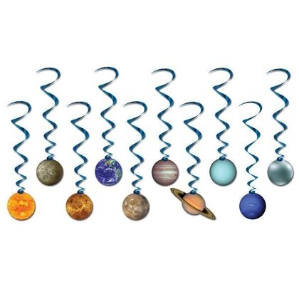 Hangdecoratie Whirls Solar System