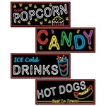 Feestdecoraties Neon Food Op is Op