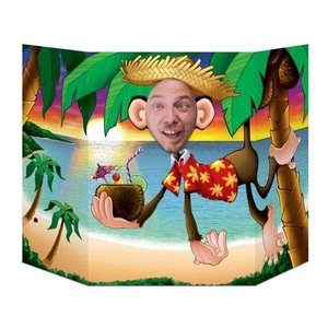 Selfie decor tropische aap Hawaii feest