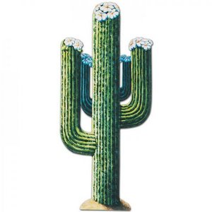 Decoratie cactus groot