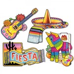 Mexicaanse Decoraties 4 stuks Op is Op