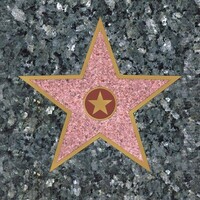 Tafelkleed Hollywood Walk of Fame Op is Op