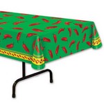 Tafelkleed Mexicaanse Rode Pepers Op is Op