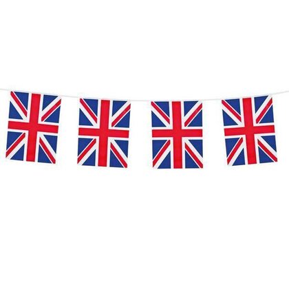Vlaggenlijn Engeland UK rechthoekig