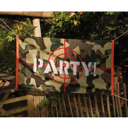 Gevelvlag Camouflage Party