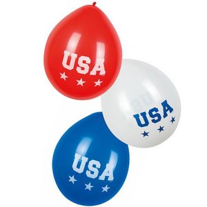 Ballonnen USA 6 stuks