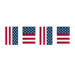 Vlaggenlijn USA rechthoekig