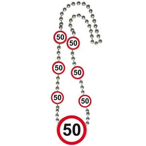 Ketting 50 jaar verkeersbord