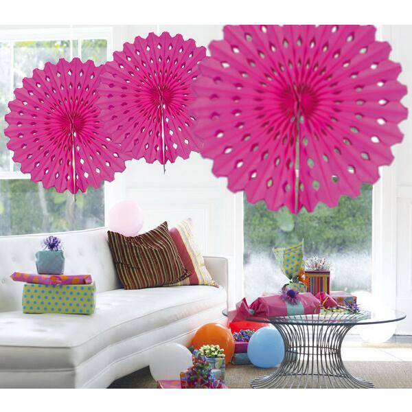 Honeycomb Waaier 45Cm Donkerroze huismerk kopen in de aanbieding Honeycomb Waaier 45Cm Donkerroze huismerk kopen in de aanbieding
